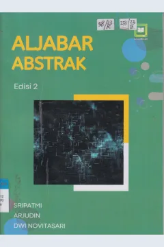 Cover Aljabar Abstrak / Sripatmi