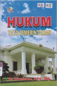 Cover Hukum Tata Pemerintahan / Dr. Wiredarme, S.Pd., MH