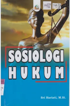 Cover Sosiologi Hukum / Sri Hariati, M.Si