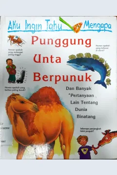 Cover Aku ingin tahu mengapa punggung unta berpunuk :  dan banyak pertanyaan lain tentang binatang / Anita Ganeri