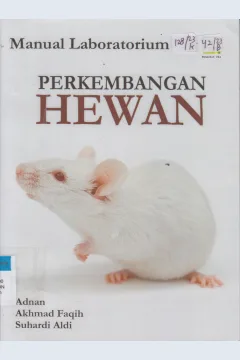 Cover Manual Laboratorium PERKEMBANGAN HEWAN