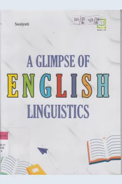 Cover A GLIMPSE OF ENGLISH LINGUISTICS