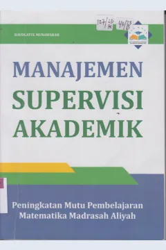 Cover MANAJEMEN SUPERVISI AKADEMIK