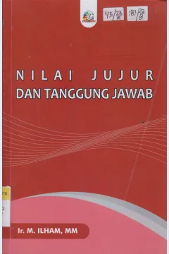 Cover NILAI JUJUR DAN TANGGUNG JAWAB