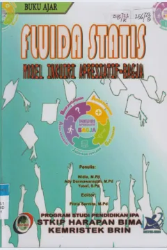 Cover Buku Ajar Fluida Statis Model Inkuiri Apresiatif-Bagja
