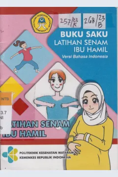 Cover Buku saku latihan senam ibu hamil