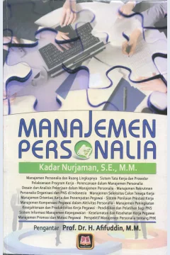 Cover Manajemen personalia