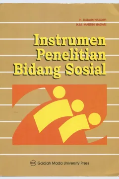 Cover Instrumen penelitian Bidang Sosial