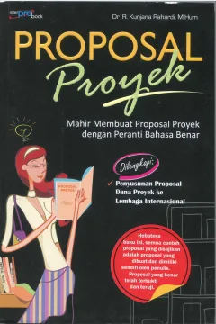 Cover Proposal proyek :  mahir membuat proposal proyek dengan peranti bahasa benar