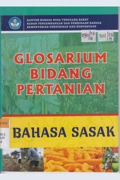 Cover Glosarium Bidang Pertanian / Syarifuddin