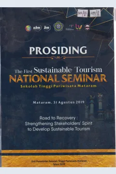 Cover Prosiding the fist sustainable torismen national seminar sekolah tinggi parwisata Mataram