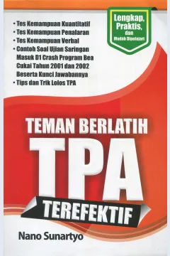 Cover Teman berlatih TPA terefektif / Nano Sunartyo