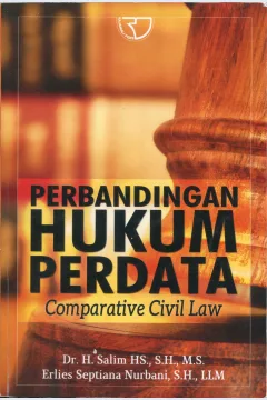 Cover Perbandingan hukum perdata / Salim HS, Erlies Septiana Nurbani