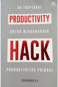 Cover Productivity hack 80 inspirasi untuk mendongkrak produktivitas pribadi / Darmawan Aji; Editor, Ferrial Pondrafi