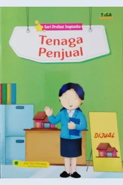 Cover Tenaga Penjual / Rae Sita Patappa; Editor, Hariyadi