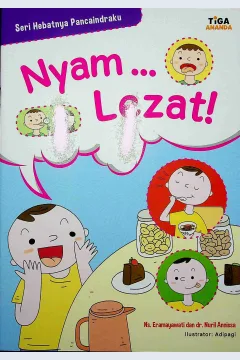 Cover Nyam ...lezat! / Ns. Eramayawati, dr. Nuril Annissa; Editor, Dhita Kurniawan