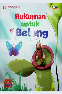 Cover Hukuman untuk si belang / Ririn Astutiningrum; Editor, Hariyadi