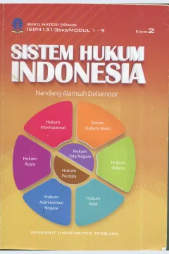 Cover Sistem Hukum Indonesia / Nandang Alamsah Deliarnoor
