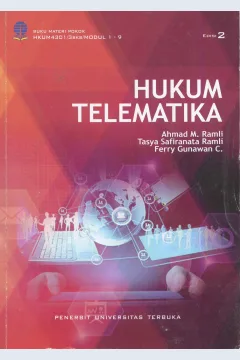 Cover Hukum telematika / Ahmad M. Ramli, Tasya Safiranata Ramli, Ferry Gunawan C.
