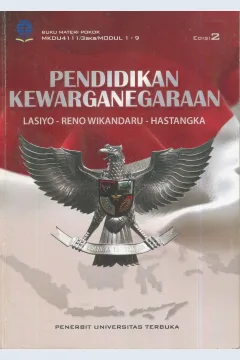 Cover Pendidikan Kewarganegaraan / Lasiyo, Reno Wikandaru, Hastangka