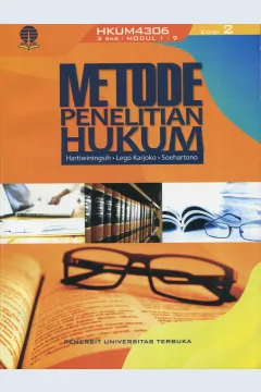 Cover Metode penelitian hukum / Hartiwiningsih, Lego Karjoko, Soehartono
