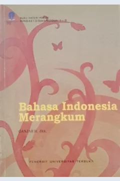 Cover Materi pokok bahasa indonesia merangkum / Siti Era Mardiani