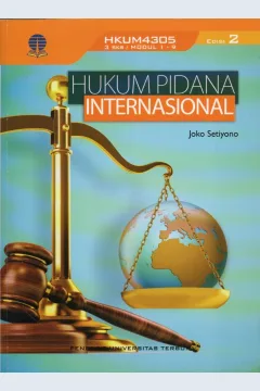 Cover Hukum pidana internasional / Joko Setiyono