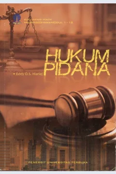 Cover Hukum pidana / Eddy O.S. Hiariej