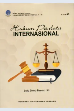 Cover Hukum perdata internasional / Zulfa Djoko Basuki, Yu Un Oppusunggu, Priskila Pritita Penasthika, Mutiara Hikmah, Lita Arijati, Tiurma M.P. Allagan, Fatmah Jatim
