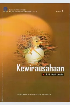 Cover Kewirausahaan / S. B. Hari Lubis