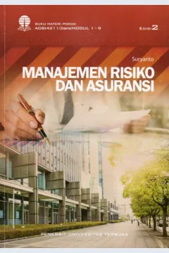 Cover Manajemen risiko dan asuransi / Suryanto; penyunting, Arryta Canty, Ari Juliana