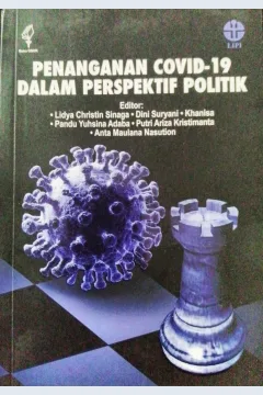 Cover Penangan covid-19 dalam perspektif politik