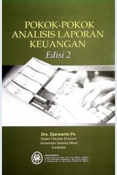 Cover Pokok-pokok analisis laporan keuangan / Drs.Djarwanto, Ps