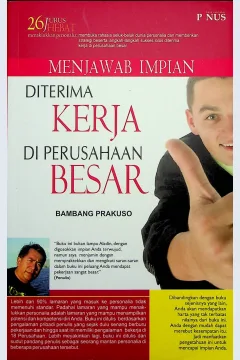Cover 26 Jurus hebat menaklukkan persoalia menjawab impian diterima kerja di perusahaan besar / Bambang Prakuso; Editor, Aditya