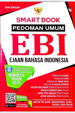 Cover Smart book pedoman umum ejaan bahasa Indosesia / Duwi Rahmadi; Editor, O-Zie