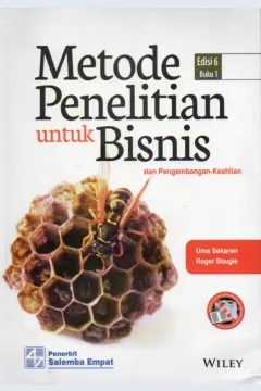 Cover Metode penelitian untuk bisnis / Uma Sekaran, Roger Bougie