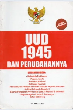 Cover UUD 1945 dan perubahannya