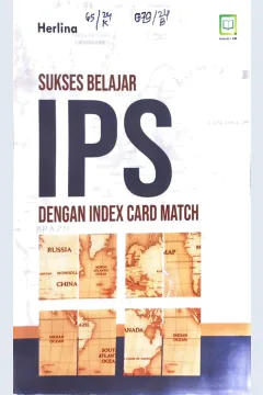 Cover Sukses belajar IPS dengan indekx card match / Herlina, editor : M. Hidayat, Miskadi