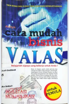 Cover Cara mudah bisnis valas untuk pemula / Aditya