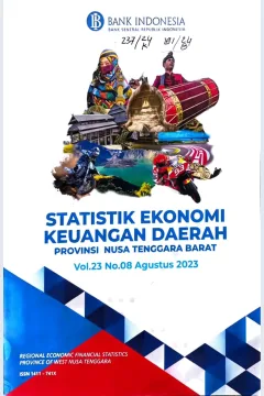 Cover Statistik Ekonomi Keuangan Daerah Provinsi Nusa Tenggara Barat Vol.23 No. 08 Agustus 2023 / Bank Indonesia