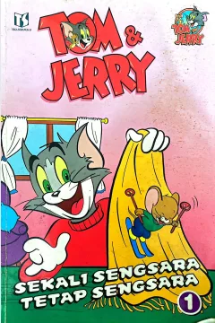 Cover Tom & Jerry 1 :  sekali sengsara tetap sengsara