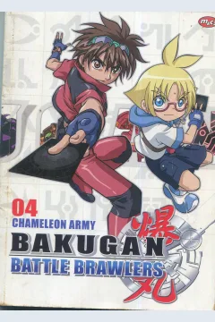 Cover Batle brawlers Bakungan vol. 4