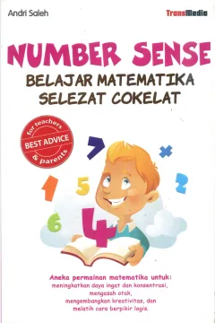 Cover Number sense :  belajar matematika selezat cokelat / Andri Saleh; penyunting, Ika Wijayanti