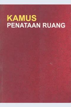 Cover Kamus penataan ruang