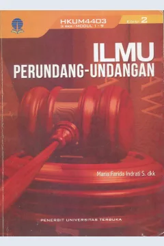 Cover Ilmu perundang-undangan / Maria Farida Indrati S. dkk