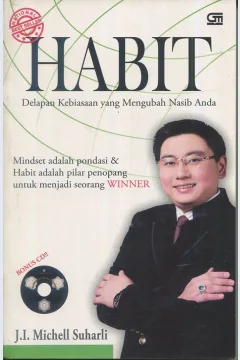 Cover Habit :  Delapan kebiasaan yang mengubah nasib anda / J.I.Michell Suharli