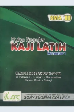 Cover Kaji Latih Program :  Regular Th. 2015-2016 Semester 1 / Kaji Latih Program Regular Th. 2015-2016 Semester 1