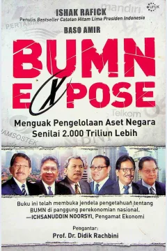Cover BUMN expose :  menguak pengelolaan aset negara senilai 2.000 triliun lebih / Ishak Rafick, Baso Amir; penyunting, Budhi Prianto
