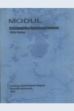 Cover Modul Sistem Akuntabilitas Kinerja Instansi Pemerintah