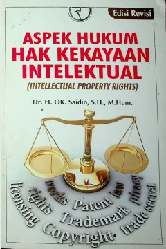 Cover Aspek hukum hak kekayaan intelektual (Intellectual property rights ) / Dr. H. OK. Saidin, S.H., M.Hum.
